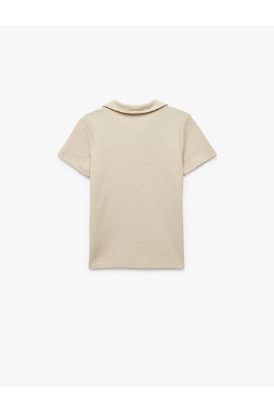 Koton Polo Neck Short Sleeve T-Shirt