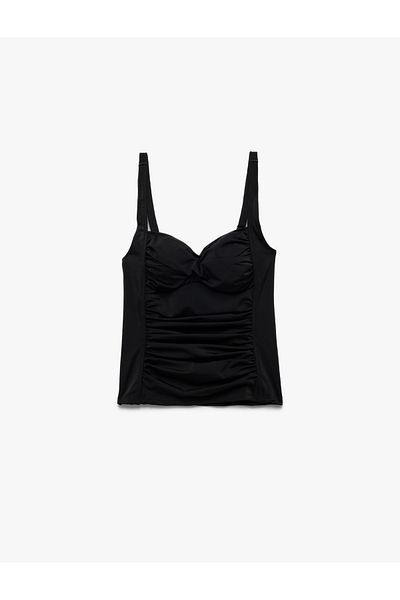 Koton Κορσέ Λεπτομερής Κρεμαστό Μπικίνι Tankini Top
