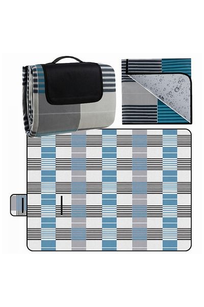 varioshop VarioShop Picnic Blanket, Ideal for beach, camping, yoga, gymnastics, picnic, Waterproof
