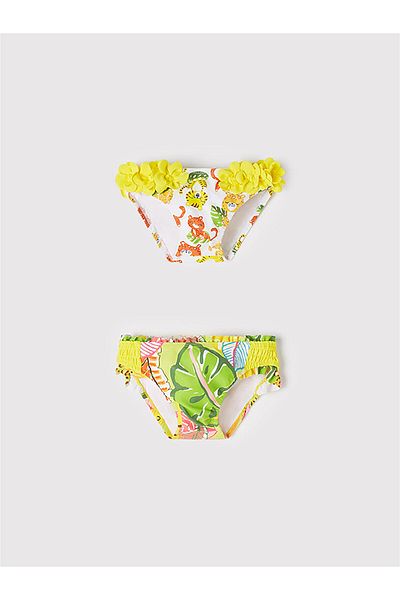 MAYORAL mayoral Girl Set of 2 pairs of swim trunks 1688 White, Colorful