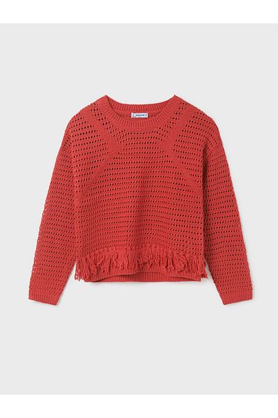 MAYORAL Girl Sweater 6330 Coral