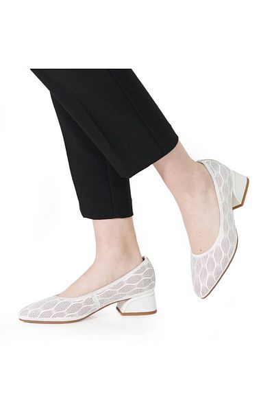FIORE FINO PERFORATED SHOES FIORE FINO 2501082 WHITE
