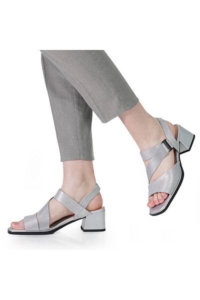 FIORE FINO FIORE FINO ELEGANT SANDALS 2504183 GRAY