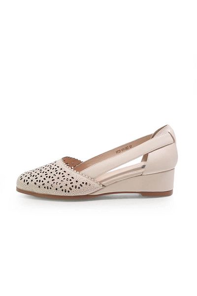 FIORE FINO PERFORATED SHOES FIORE FINO 2501087 BEIGE