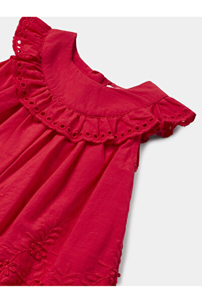 MAYORAL Girl Summer Dress 1915 Red