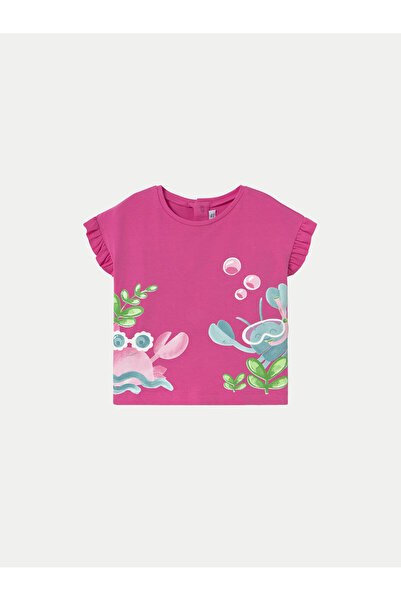 MAYORAL Tricou pentru fete 1048 roz