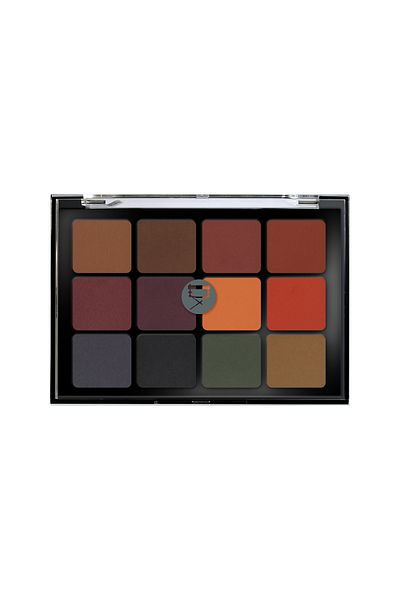 Viseart Paris Viseart 12 Color Eyeshadow Palette Dark Matte