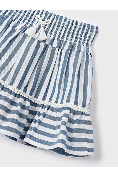 MAYORAL Fusta crem pentru fete cu dungi