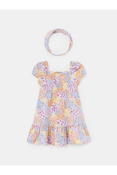 MAYORAL Girl Summer Dress 1923 Colorful