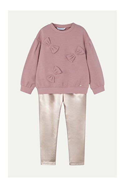 MAYORAL Set bluză și colanți Mayoral pentru fete 4707 Roz