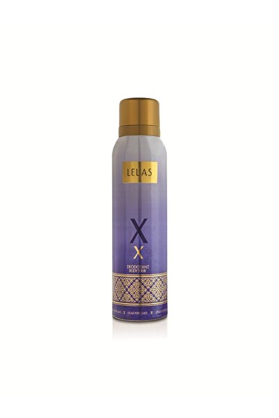 Lelas X Deodorant 150 ml – Meyveli Aromatik Odunsu Uniseks Koku Spreyi - 1171