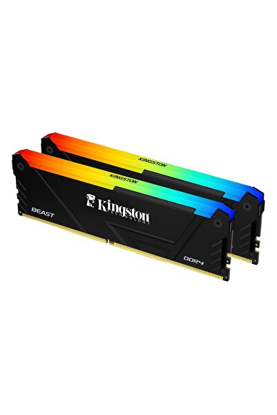 Kingston Beast RGB KF432C16BB2AK2/16TR 16GB (2x8GB) DDR4 3200MHz CL16 Masaüstü Bellek