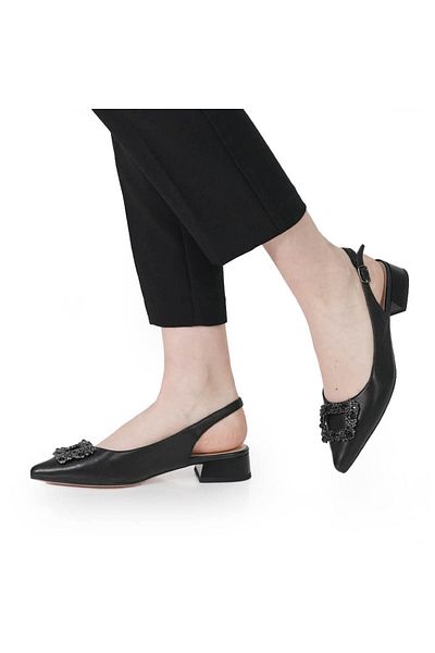 FIORE FINO PANTOFI DECUPATI FIORE FINO 2501062 NEGRU