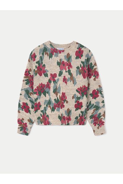 MAYORAL Girl Sweater 7306 Colorful
