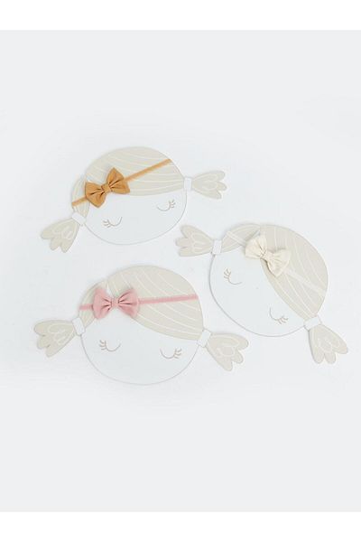 LC Waikiki Bow Detailed Baby Girl Headband Set of 2 (S4)
