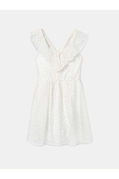 MAYORAL Girl Summer Dress 6960 White