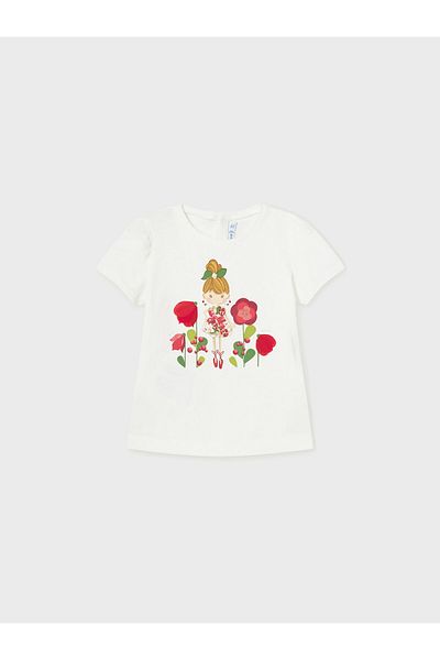 MAYORAL Girl T-Shirt 1005 Beige