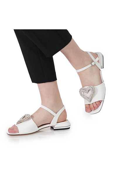 FIORE FINO FIORE FINO CASUAL SANDALS 2501148 WHITE