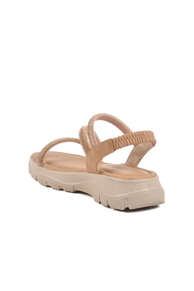 WALKWAY Beige Women's Sandals T-005 Z