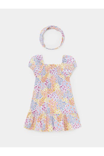 MAYORAL Girl Summer Dress 1923 Colorful