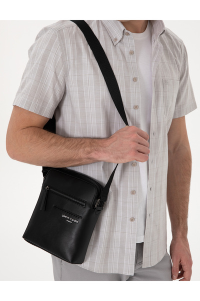 Pierre Cardin Erkek Siyah Omuz Çantası 50308018-VR046