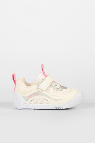 Vicco Burdu Basic Girl First Step White Sports Shoes