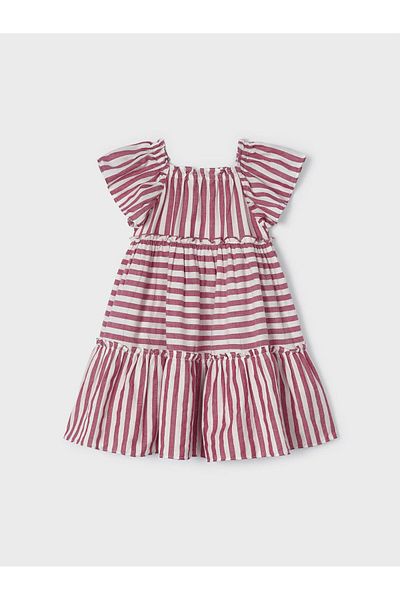 MAYORAL Girl Summer Dress 3928 Burgundy
