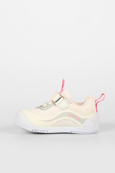 Vicco Burdu Basic Girl First Step White Sports Shoes