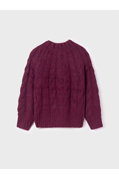 MAYORAL Girl Sweater 7307 Purple