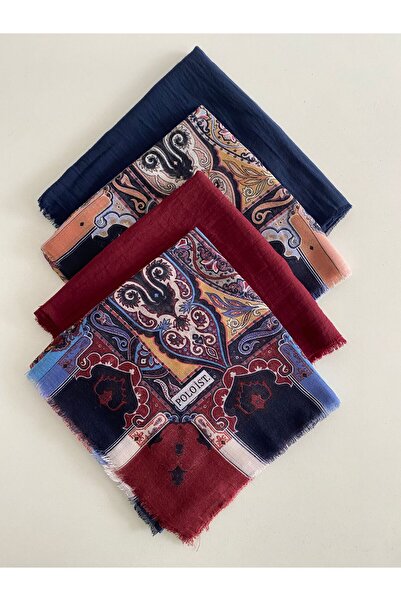 poloist 4 штуки тюлевих хусток з різними візерунками