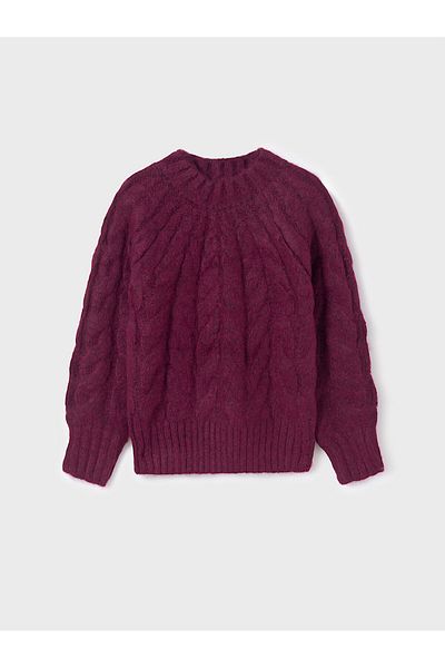 MAYORAL Girl Sweater 7307 Purple