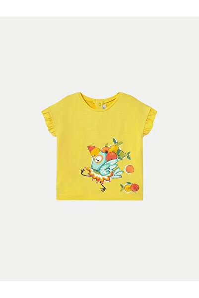 MAYORAL Girl T-Shirt 1048 Yellow