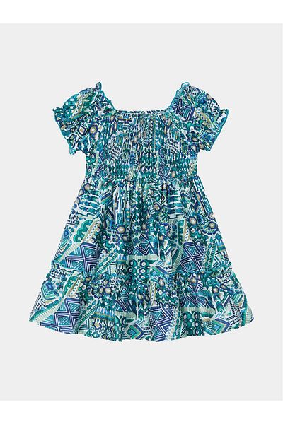 MAYORAL Girl Summer Dress 3937 Colorful