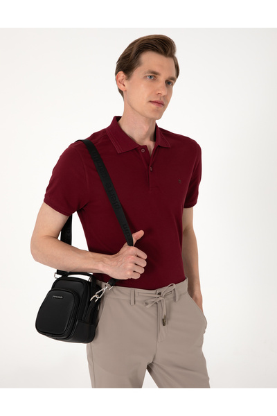 Pierre Cardin Erkek Siyah Omuz Çantası 50315076-VR046
