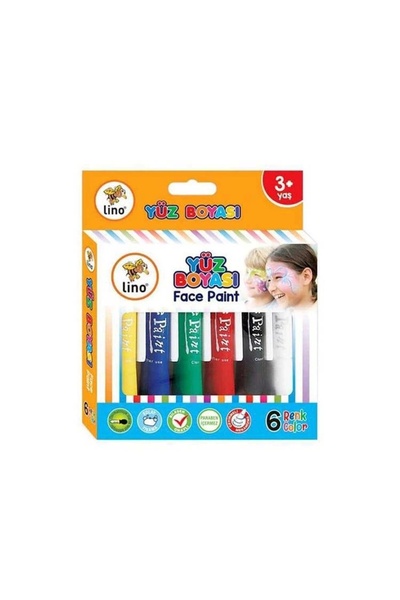 Lino Ln-901 Kalem Tipi Yüz Boyası 6 Renk