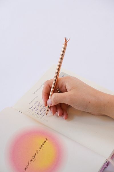 myPath Rose Find Yourself Written Ballpoint Pen