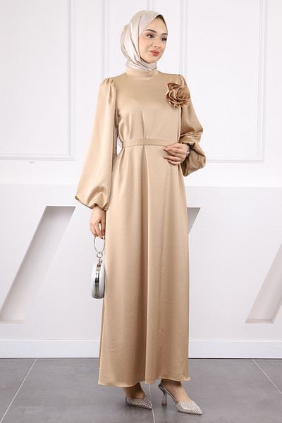 İmajButik Βραδινό φόρεμα με πέτρα από βιζόν με μπαλόνι