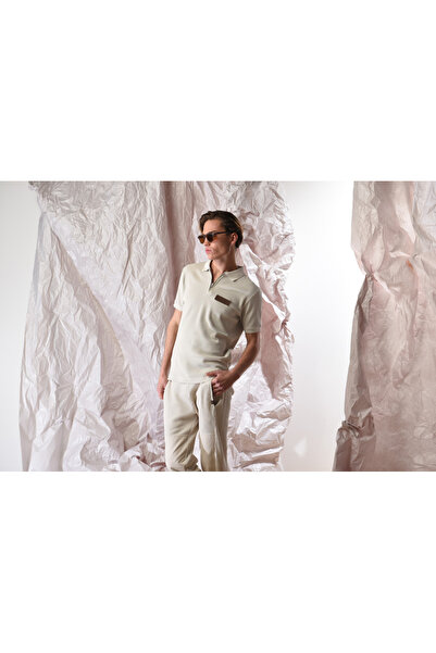 PROLET Ανδρικό μπλουζάκι πόλο με φερμουάρ