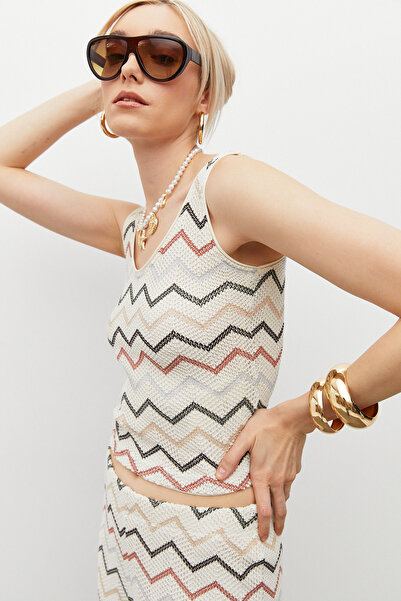 urban focus U-Neck Patterned Undershirt