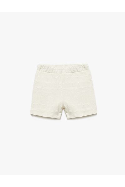Koton Regular Fit Textured Shorts