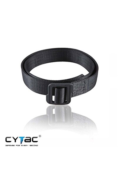 Cytac Tactical Double-Layered 1.5'' Belt Black
