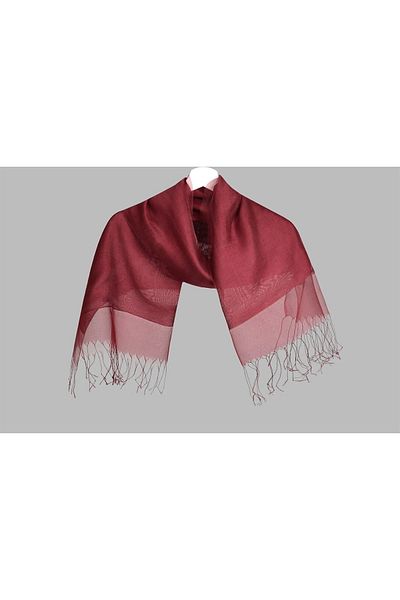 ARMANDA Silk Double Layer Tulle Shawl