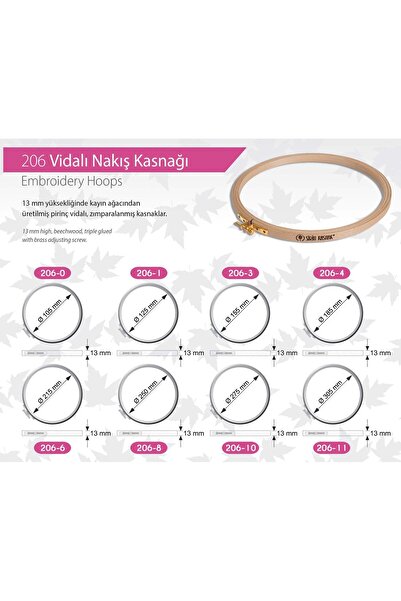 Şirin Kasnak Cute Screw Pulley 206 Series 13mm