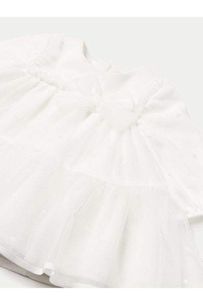 MAYORAL Rochie elegantă Mayoral Girl 2805 Ecru