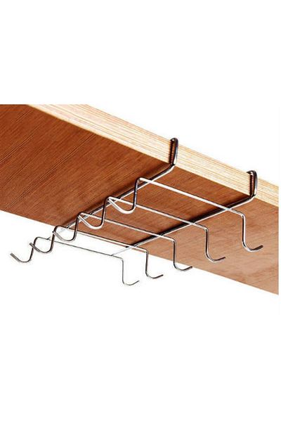 Toptan Bulurum Portable Cup Holder with 10 Hooks