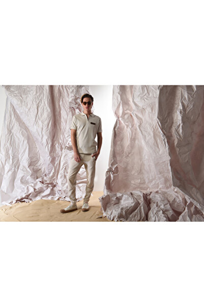 PROLET Ανδρικό μπλουζάκι πόλο με φερμουάρ