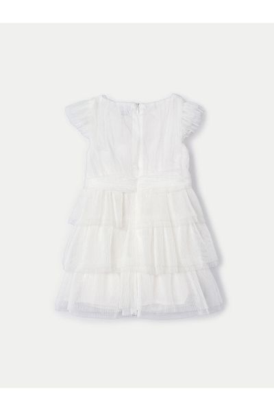MAYORAL Girl Elegant dress 3912 Ecru
