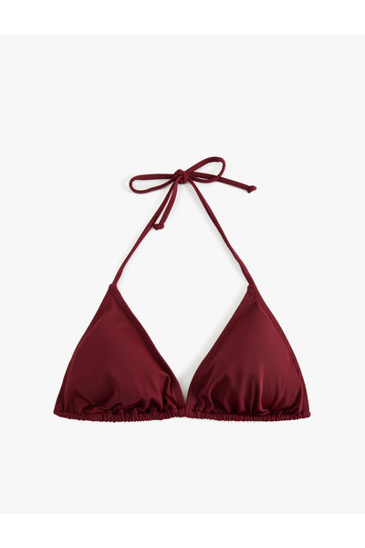 Koton Boyundan Bağlamalı Üçgen Bikini Üstü