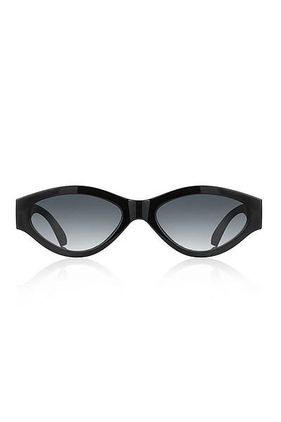 MACERATİ Unisex Black Sunglasses