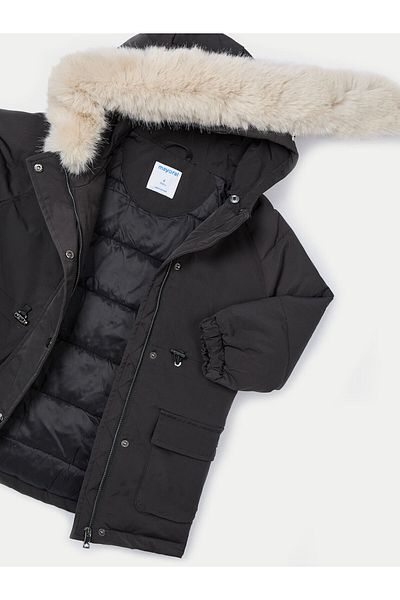MAYORAL mayoral Girl Parka 4493 Black